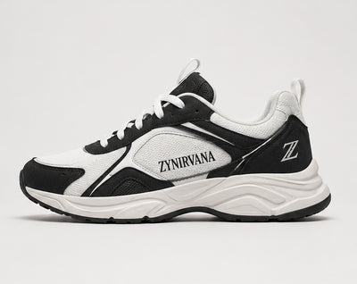 Casual Comfort Sneakers Black/White