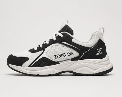 Casual Comfort Sneakers Black/White
